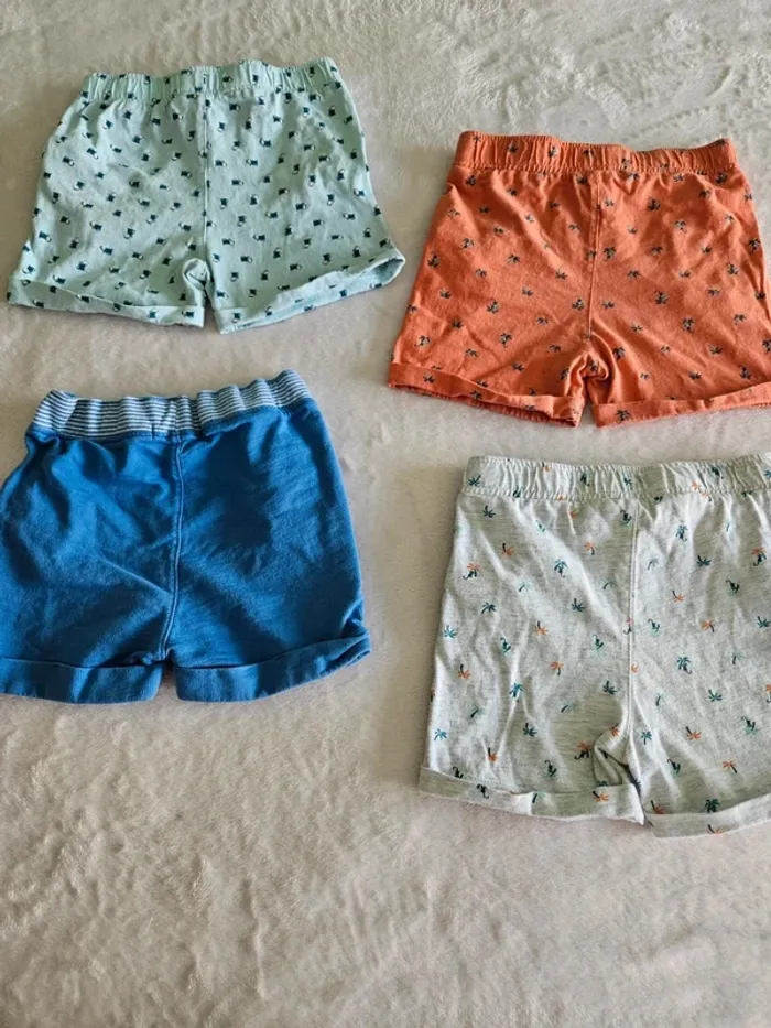 Lot de 4 shorts 23 mois 86cm obaïbi - photo numéro 10