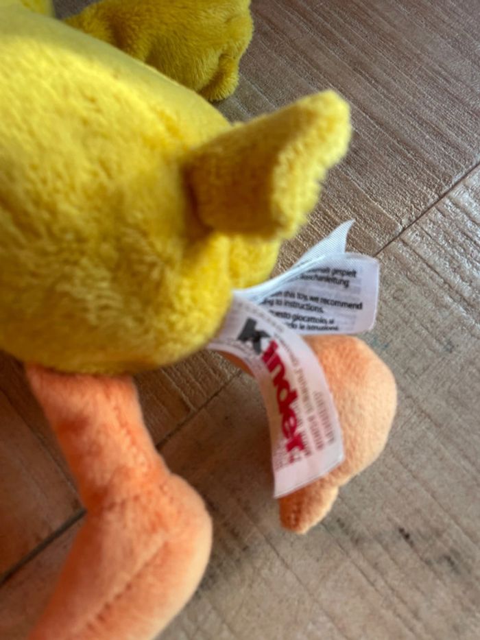 Kinder peluche poussin - photo numéro 3