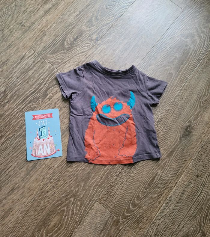 Tee-shirt manches courtes 12 mois Orchestra