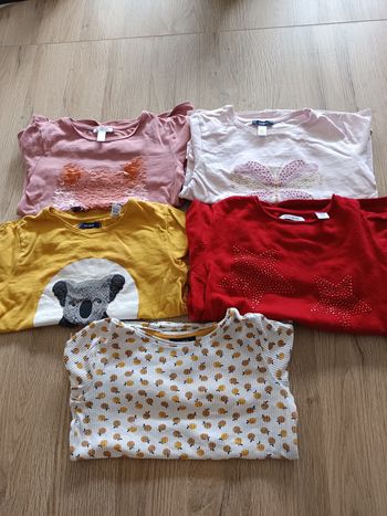 lot tee-shirt manches longues