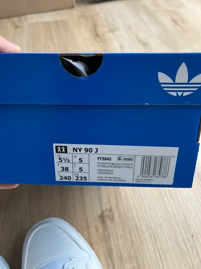 Adidas NY 90 Blanc Taille 38 - photo numéro 6