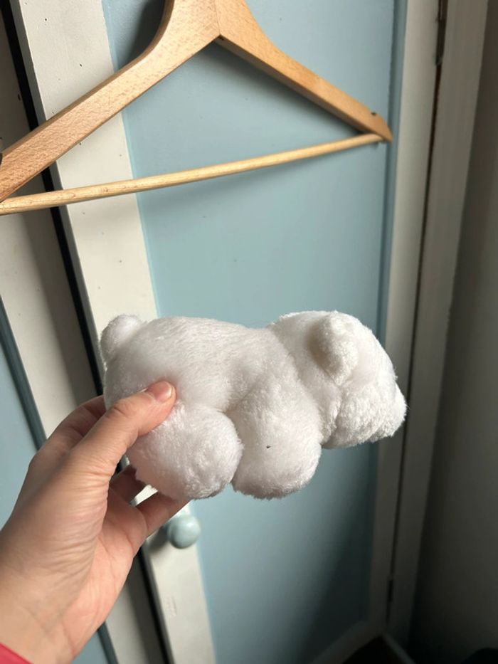 Ours blanc peluche - photo numéro 2