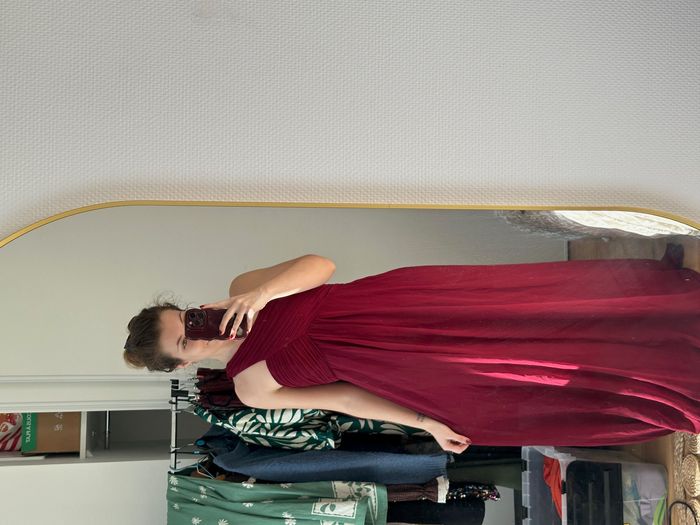 Robe avec drapée - photo numéro 4