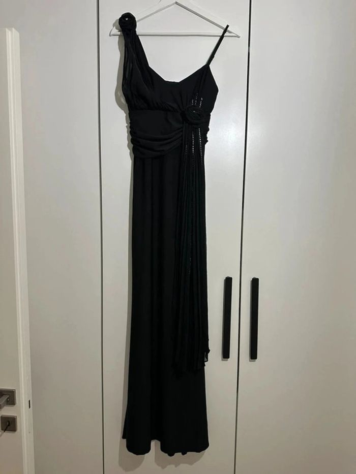 Robe noire pour soirée chic Taille S - photo numéro 2