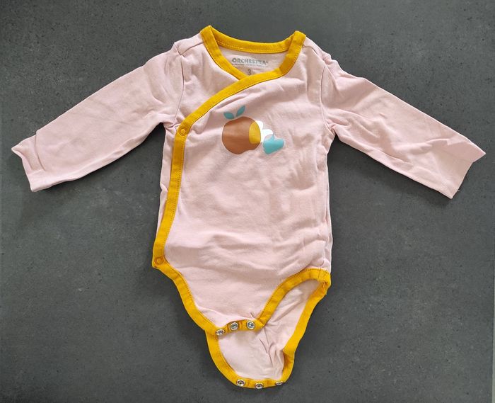 Body manches longues bébé fille