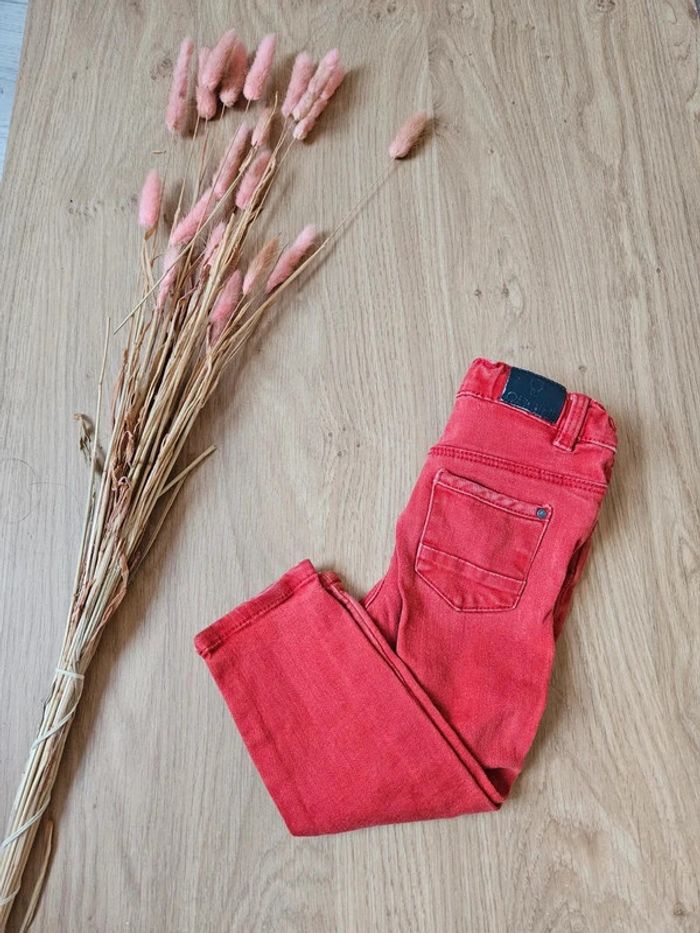 Jeans rouge obaibi 18 mois - photo numéro 4