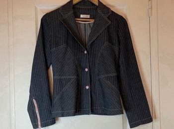 Blazer bleu marine vintage