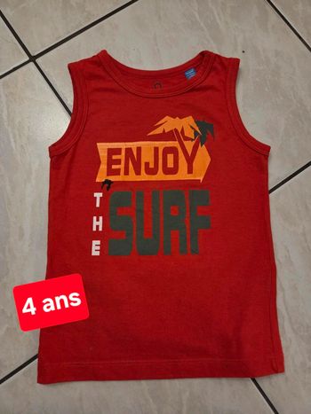 Débardeur 4ans