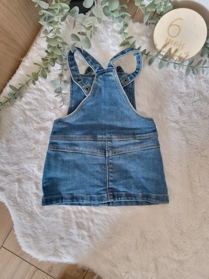 Robe salopette en jean TAO 6M - photo numéro 2