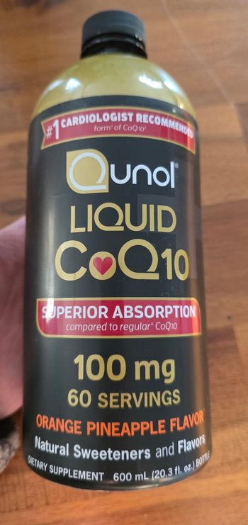 Bouteille de liquide qunol q10 100mg 600ML