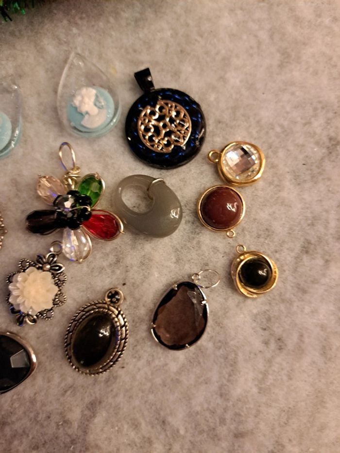 Lot de pendentifs multicolore Chic - photo numéro 11