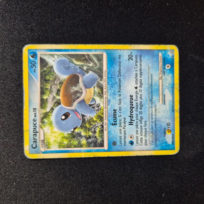 Carte Pokemon : Carapuce - Merveilles Secrètes