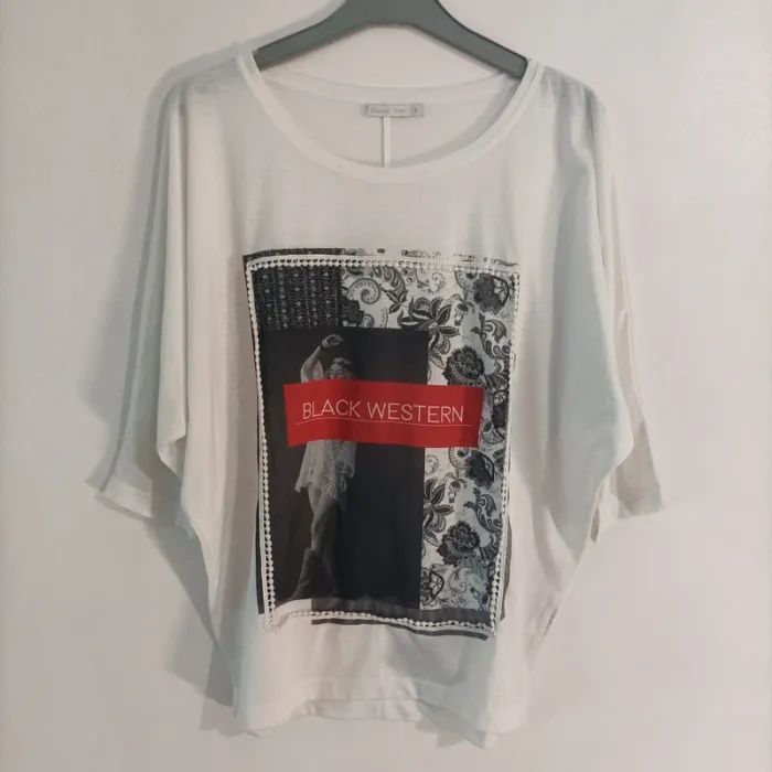 Top Gémo manches 3/4 taille 36