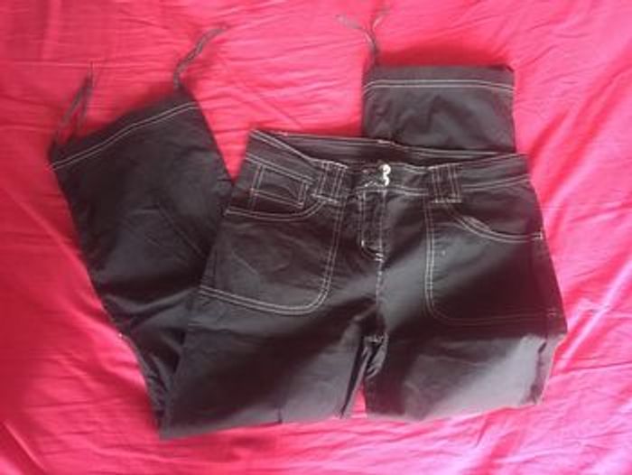 pantacourt bleu marine fille 16 ans