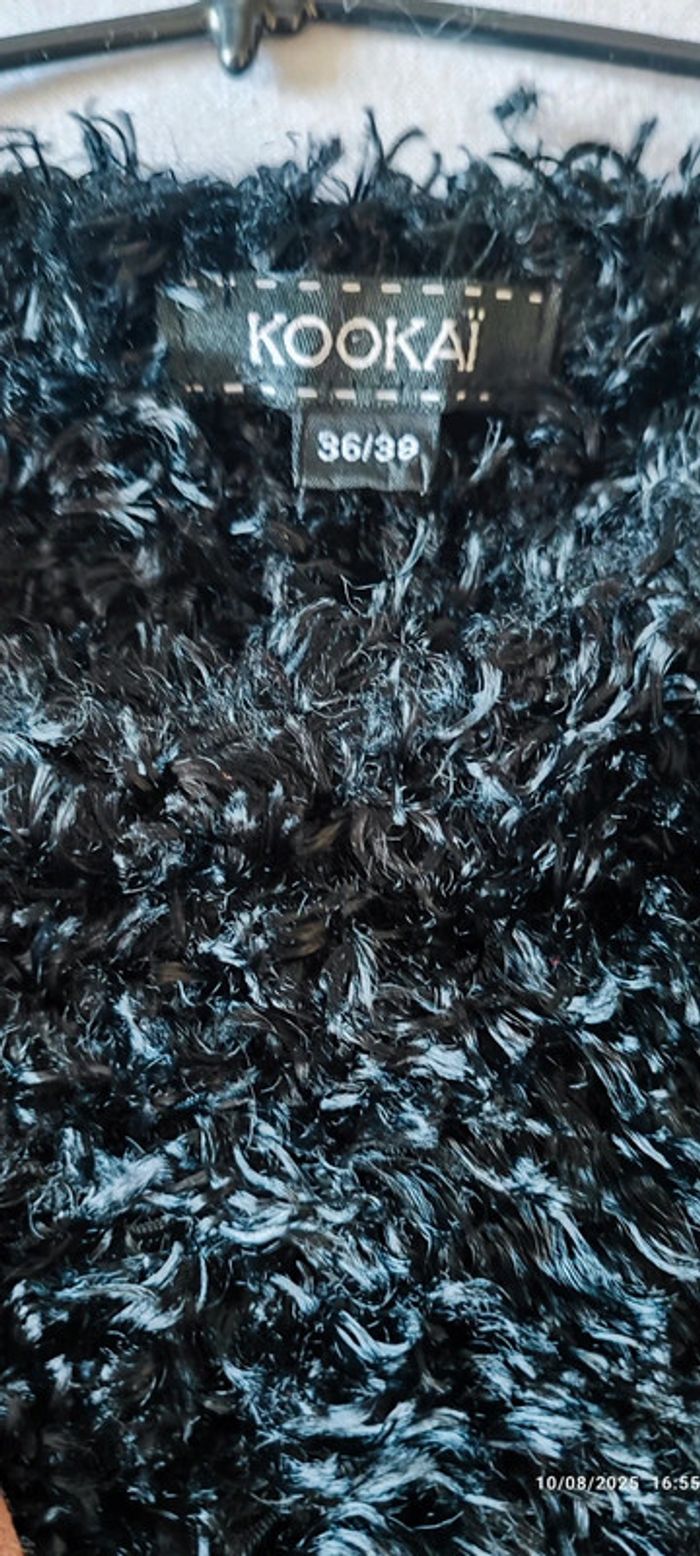 Pull Noir "poil" Kookaï T36 - photo numéro 3