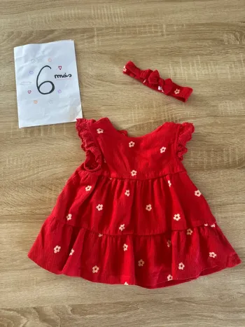 Tenue robe bébé fille 6 mois