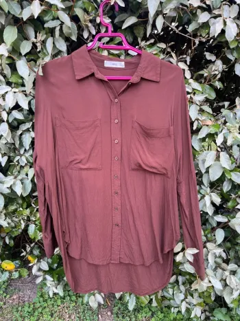 Chemise marron