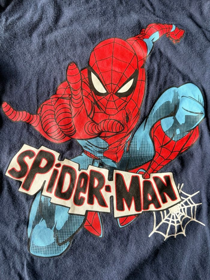 Lot t-shirt manches longues Spider Man - photo numéro 4