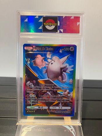 Carte Personnalisée Mélodelf & Ectoplasma Style Pokémon Personnalisée – Brillante & Originale