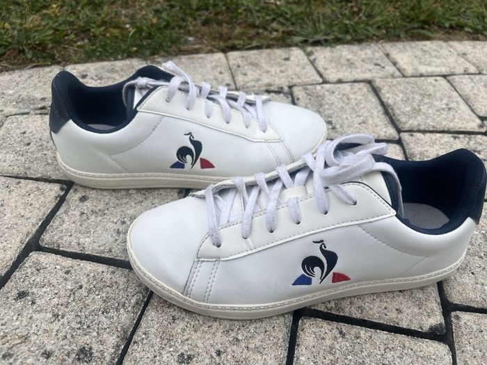 Sneakers blanche Le Coq Sportif taille 37 - photo numéro 3