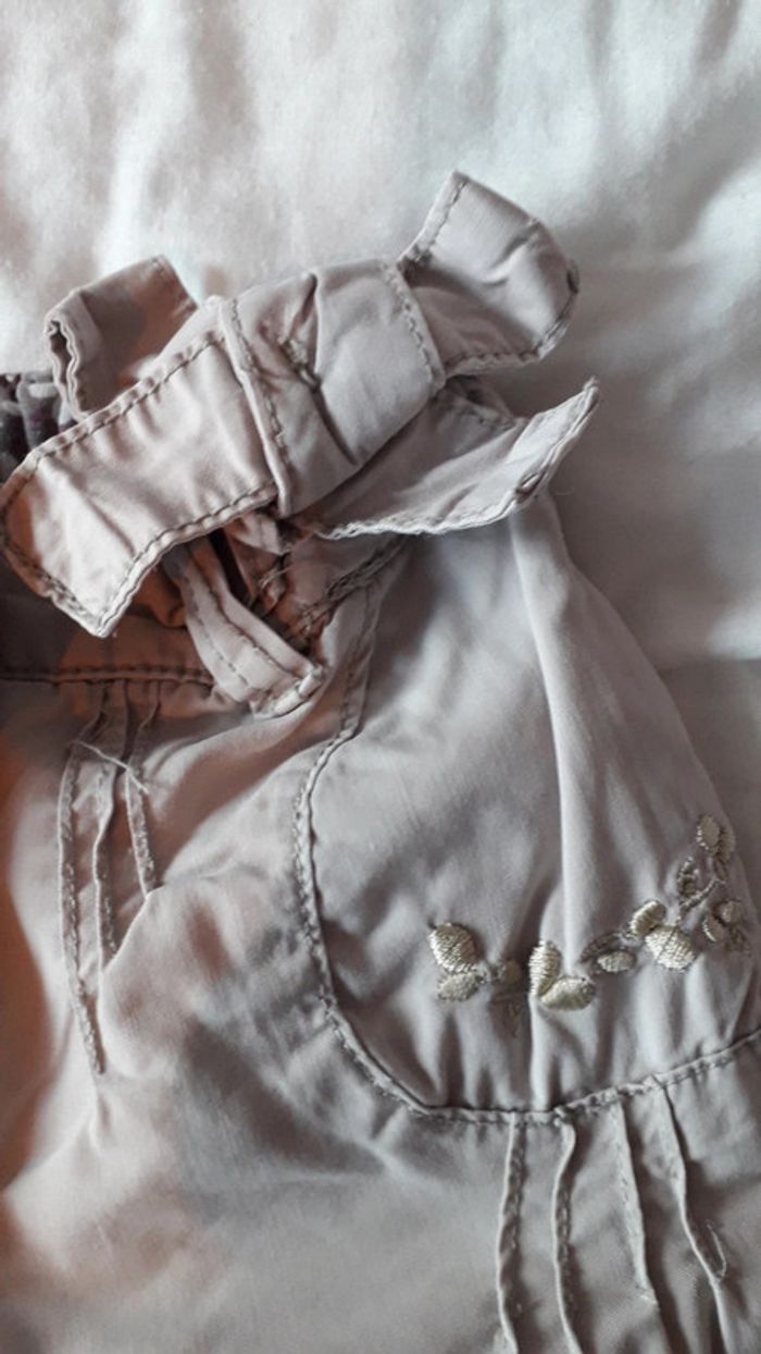 Pantalon fille beige 3 ans/94 cm - photo numéro 2