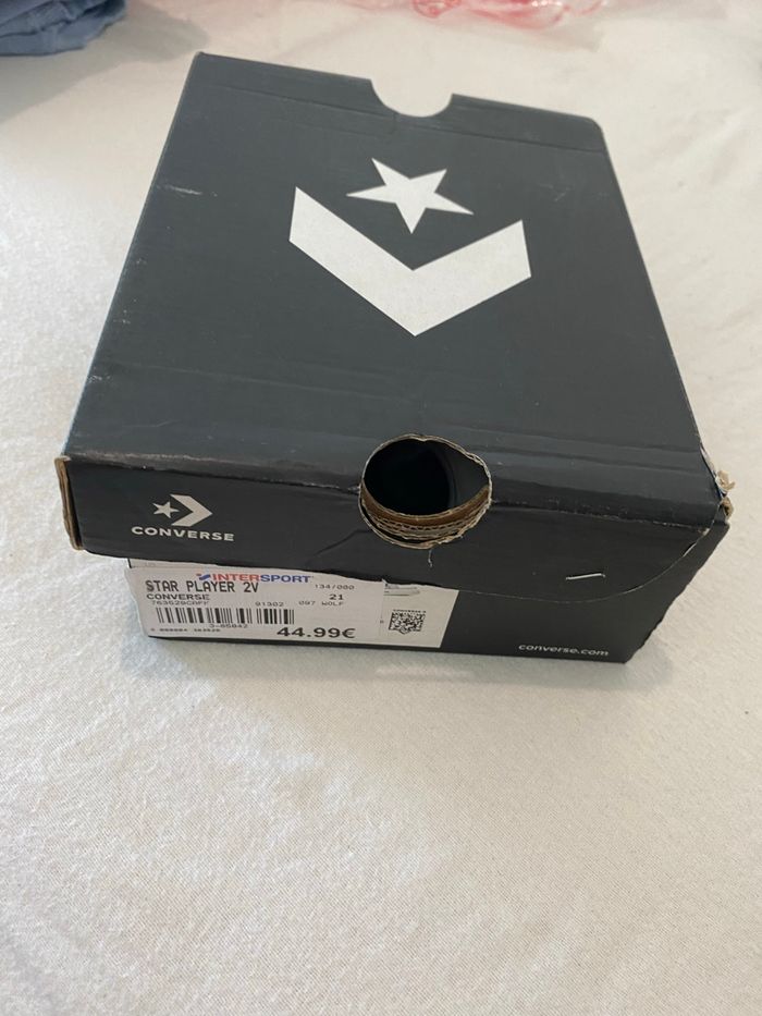 Chaussures converse casi neuve pointure 21 - photo numéro 5