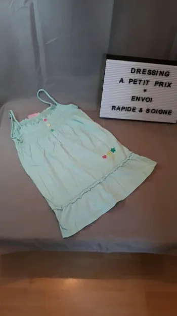 Robe à bretelles 4 ans