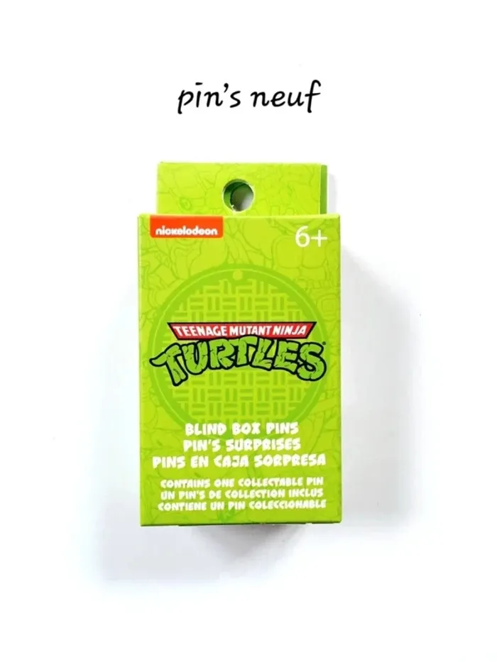 Pin’s émaillé Pizza Slices surprise Loungefly Teenage Mutant Ninja Turtles
