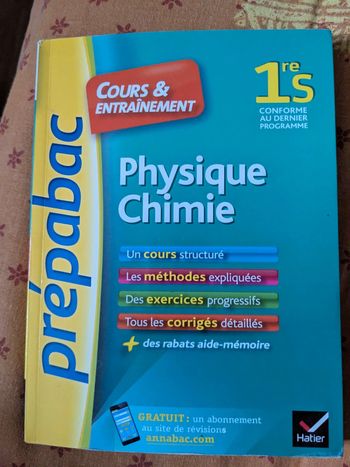Prepabac physique-chimie première S