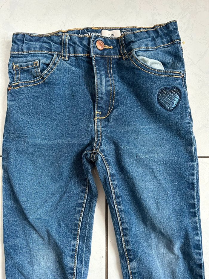 Jean motif coeur - photo numéro 4