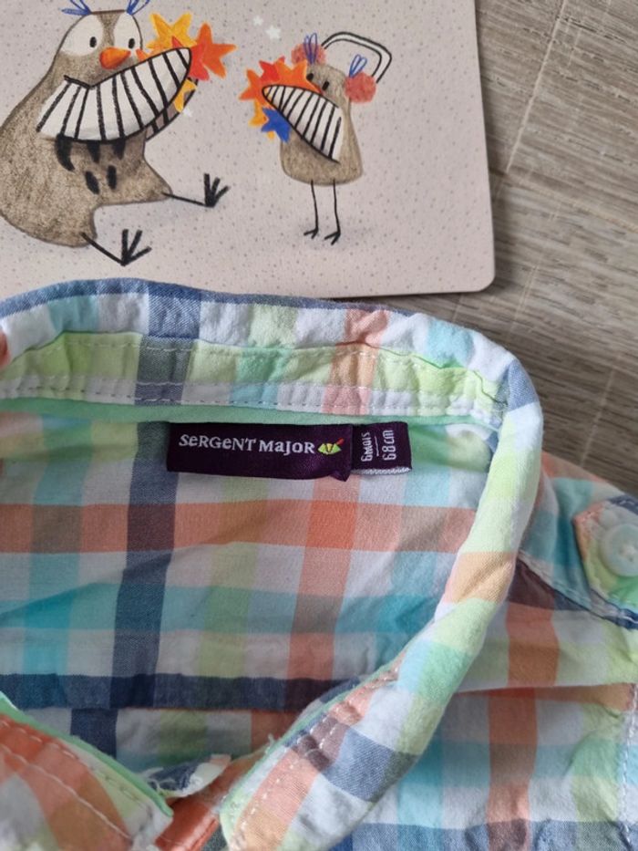 Chemise sergent major 6 mois - photo numéro 2