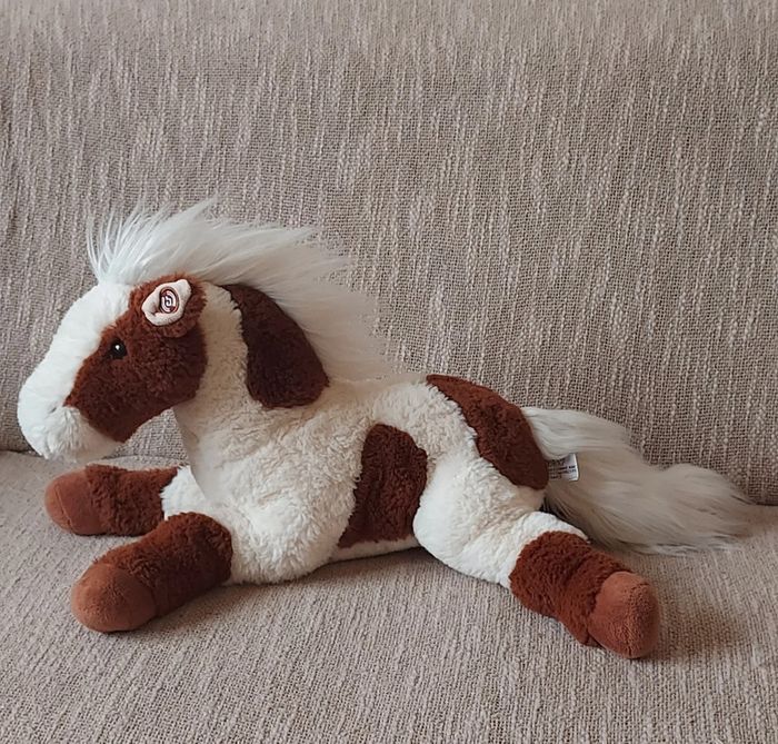 Peluche cheval bruit
