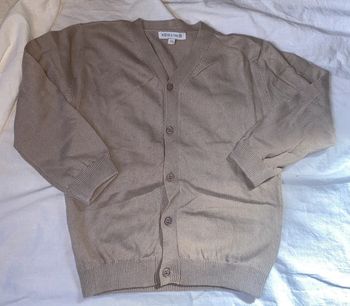 Gilet rose et the 18 mois