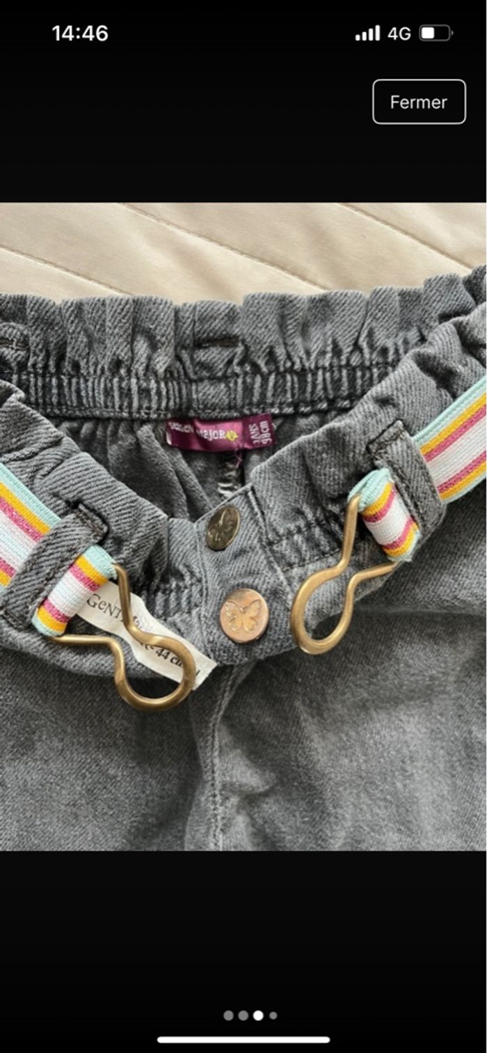 Pantalon sergent major avec ceinture - photo numéro 4