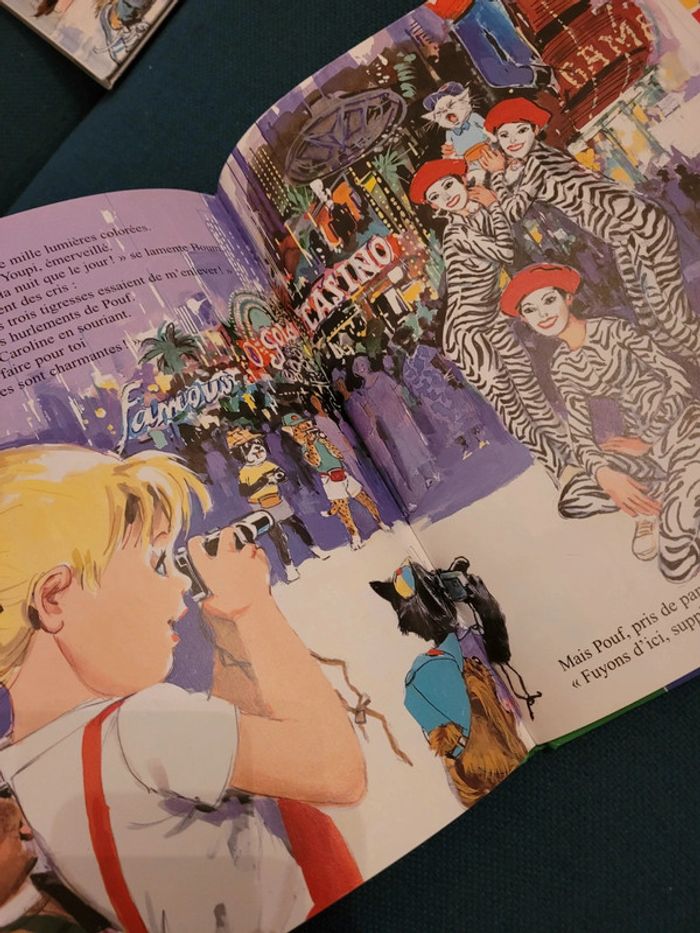 Caroline en Amérique USA Grand Canyon livre album rare multicolore Pierre Probst ours - photo numéro 5