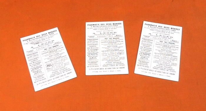 3 Chromos anciens Le théâtre à travers les âges - photo numéro 8