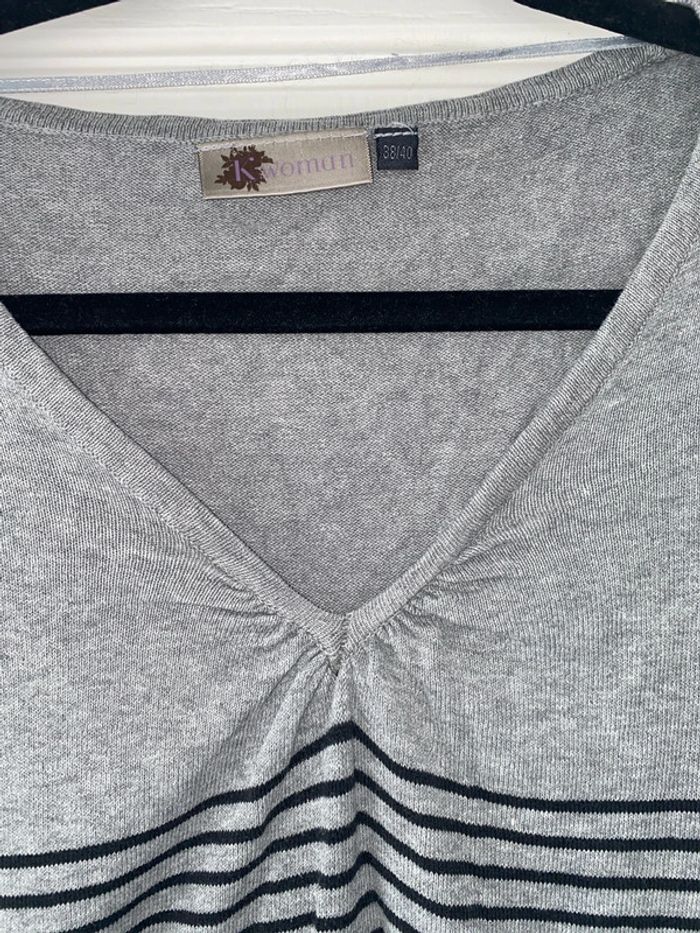 Pull rayé K Woman - photo numéro 4