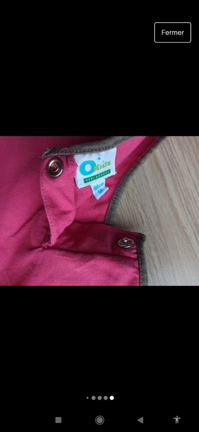T-shirt rose 5 ans et pantalon marron 4 ans o kids Vertbaudet - photo numéro 9