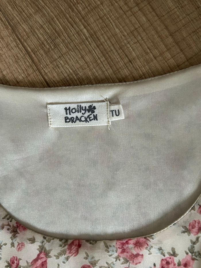 Robe fleurie à manches courtes Molly Bracken taille unique jamais portée - photo numéro 9