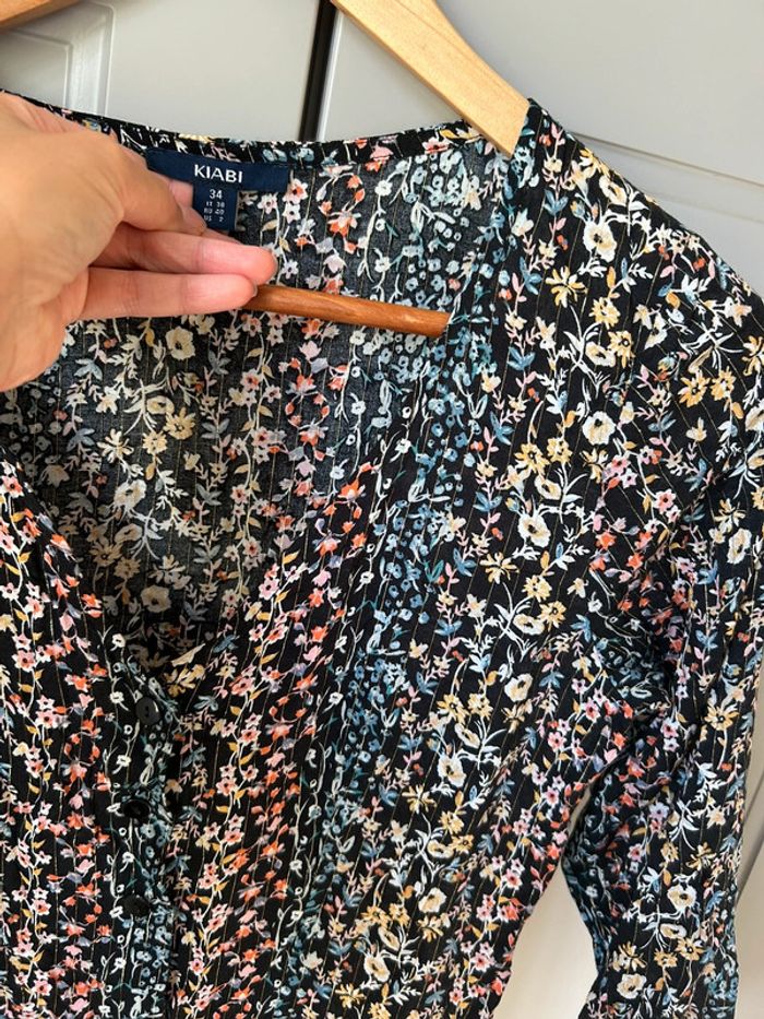 Robe longue fleurie - photo numéro 2