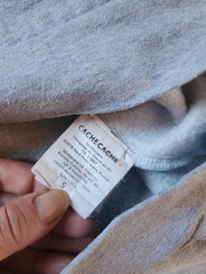 Sweat gris Mickey Cache Cache Taille S – Casual & fun - photo numéro 5