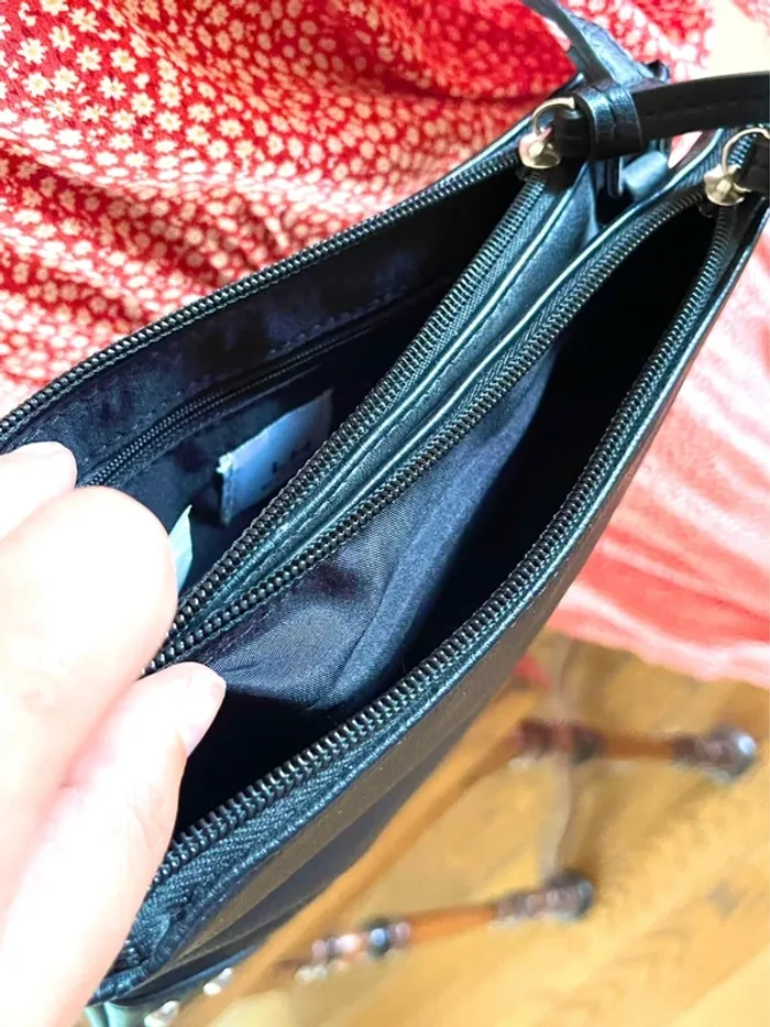 Sac à Main Noir Fonctionnel - By La Halle - photo numéro 6