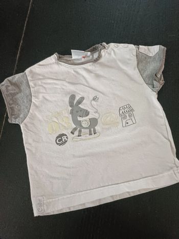 Tee shirt cadet Rousselle 6 mois