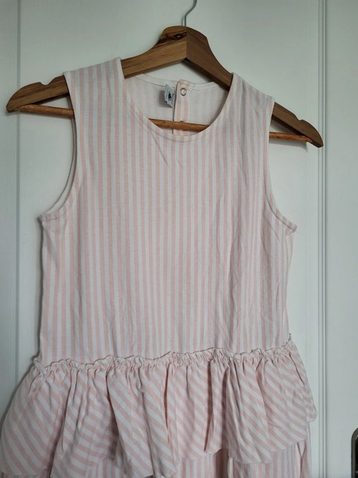 Robe 👗 à rayures Petit Bateau 10 ans comme neuve Prix ferme - photo numéro 3