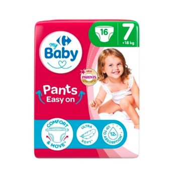 22 couches taille 7 Carrefour Baby