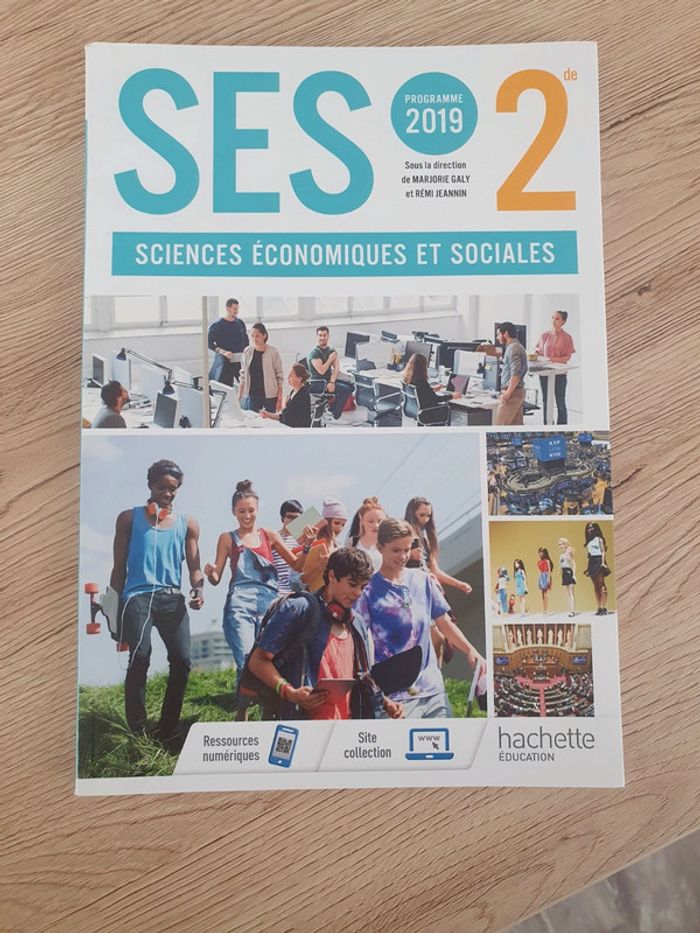 Livre SES seconde 2de