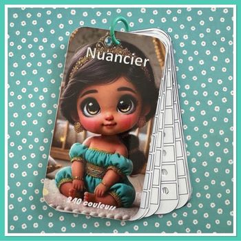 Nuancier guangna - tooli art - languo - grasp en 240 couleurs ou tout autres marques