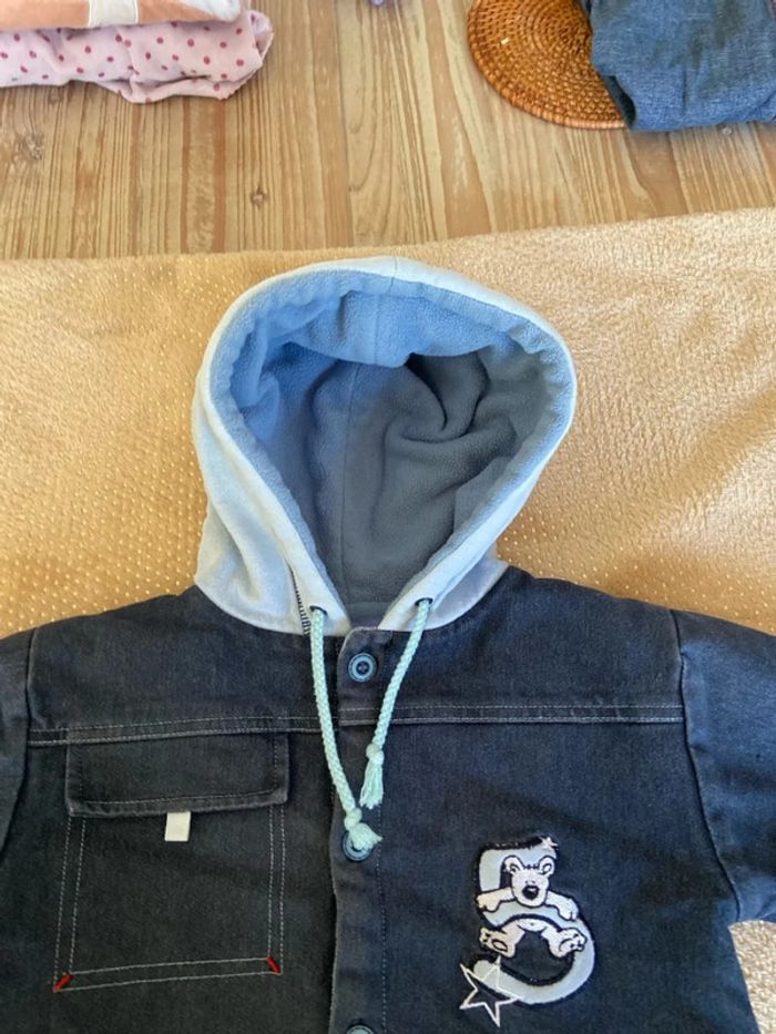 Veste en jean 18 mois - photo numéro 3
