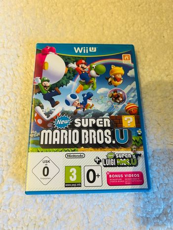 Jeu wii u  super Mario bros u