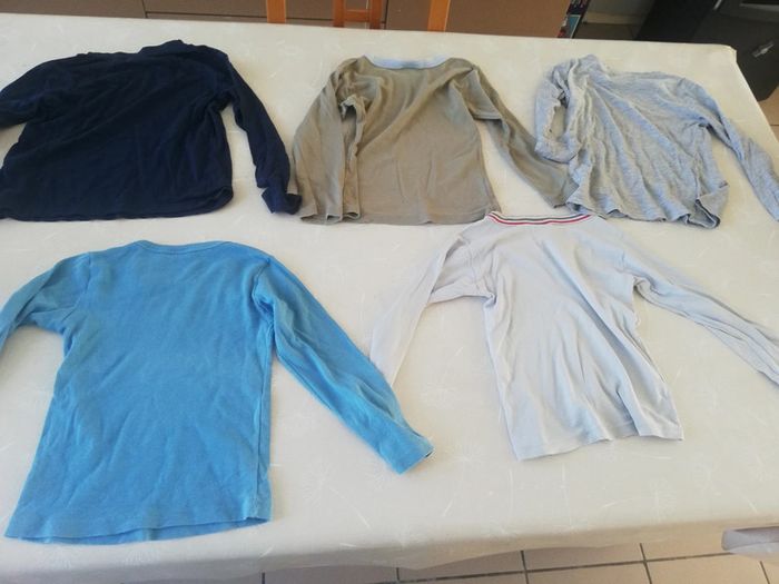 Lot 5 maillot de corps 6 ans marques diverses - photo numéro 5